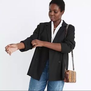 Madewell Caldwell Blazer - Black, Small